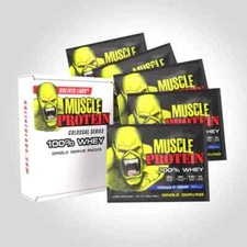 Monster Muscle Whey Protein – Single Serving Sample by Colossal Labs