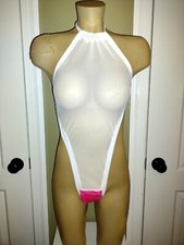 Exotic Dancer Wear stripper Sheer mesh costume 1 piece