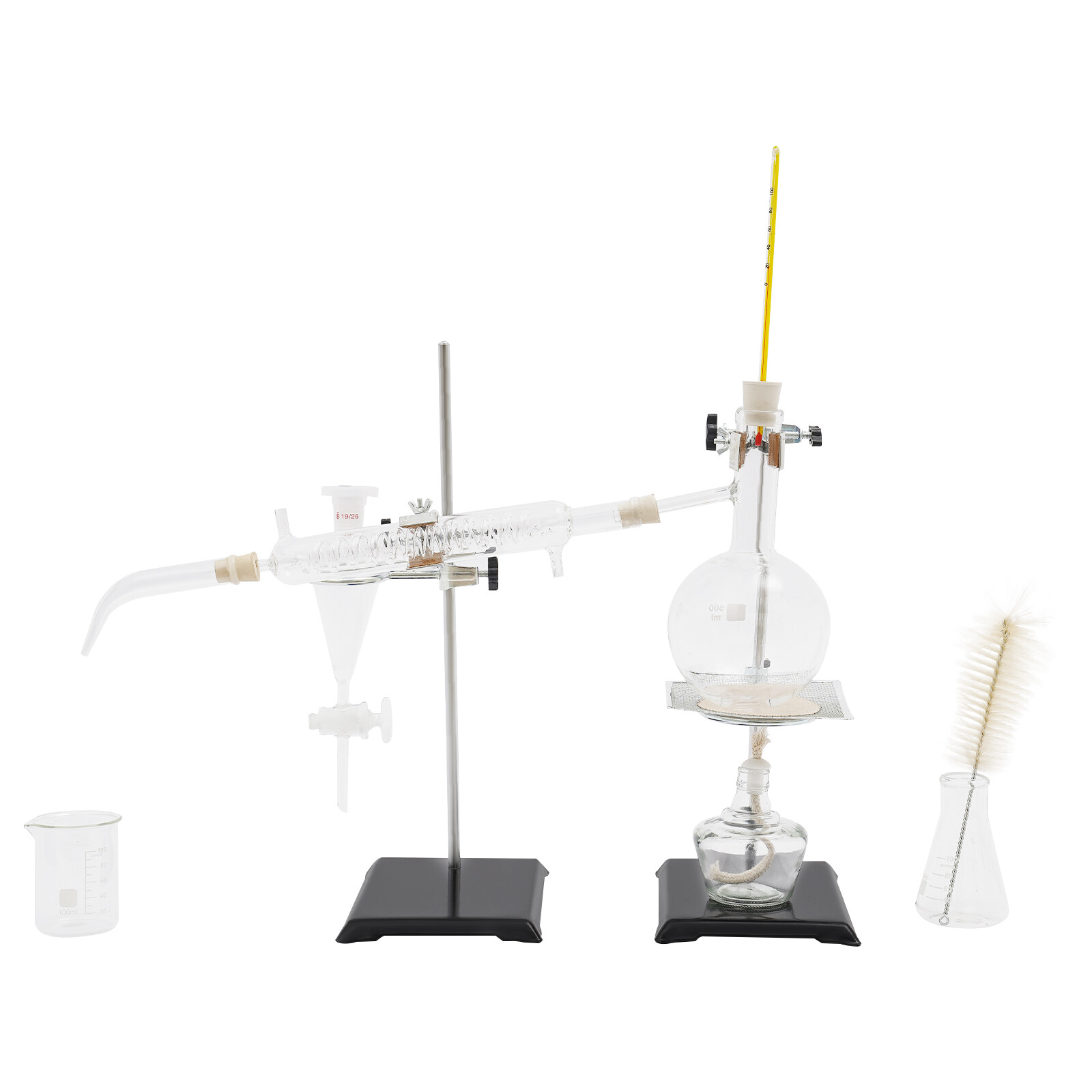 500ml Essential Oil Distillation Kit Lab Apparatus Distillation Glassware Set thumbnail 4