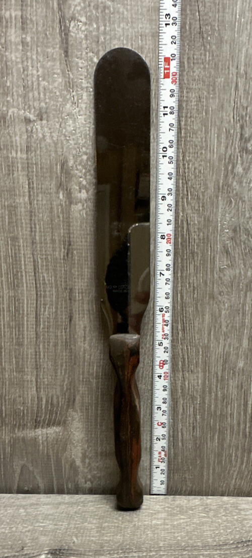 Vintage No. 28 CUTCO CAKE ICING SPATULA SPREADER KNIFE Classic Brown