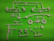 Mack R685ST 1/25 AMT big rig semi truck model part front axle beam suspension