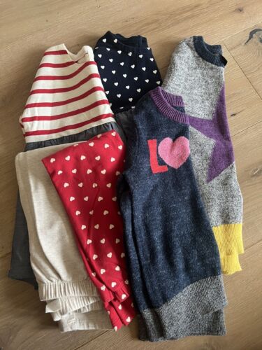 Lot Baby Gap Sweater Pants Tops Girl Size 4T 5T - Picture 1 of 6
