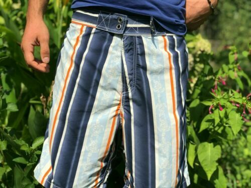 GERONIMO HERREN BADEMODE Niedrig Himmelblau Badehose Badehose Strand 130898997561