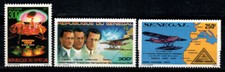 Senegal 1977-85 Mi. 638,740,848 New ** 100% Airmail Airplane on the Atlantic,V