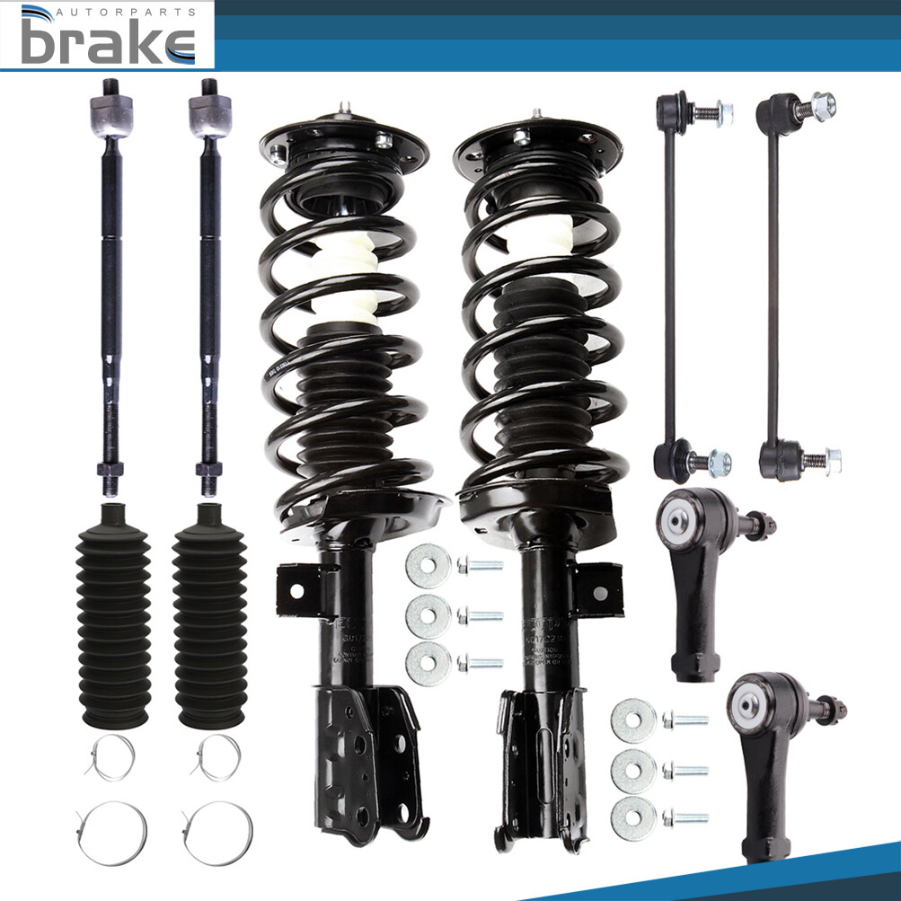 2005-2006 Chevy Equinox Suspension Kit with Struts Sway Bar Links & Tie Rods