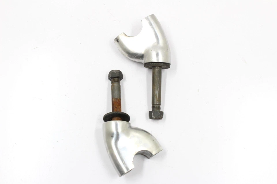 Yamaha Virago 250 1996 cromo OEM manillar elevadores Foto 4 de 4