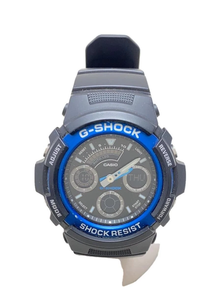 CASIO G-SHOCK AW-591-2AJF Black Quartz Digital Analog Watch