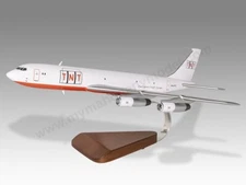 Boeing 707-300 TNT Ansett Air Freight Desk Wood Airplane Model Small Scale 1/130