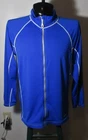 SUN PROTECTION ZONE Blue Full Zip Thermal "DuckSkin" Jacket Size 2XL NWOT