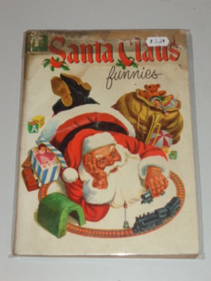 SANTA CLAUS FUNNIES #1 FR (1.0) DELL GIANT 1952