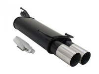 Novus Sportauspuff Gruppe N 2X90Mm Rl-Design Opel Astra F FließHeck 1,7D/1,8