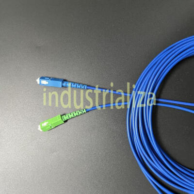 1PCS 3M Armored Cable SC/UPC-SC/APC Single-Mode Simplex Fiber Optic Patch Cord
