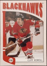 2004 - 2005 ITG Clif Koroll Franchise Hockey West #176 Hockey Card 