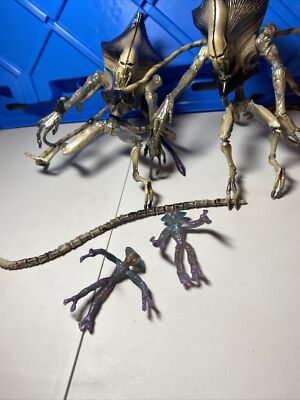 Vintage 1996 Independence Day ID4 With Aliens With 2 Mini
