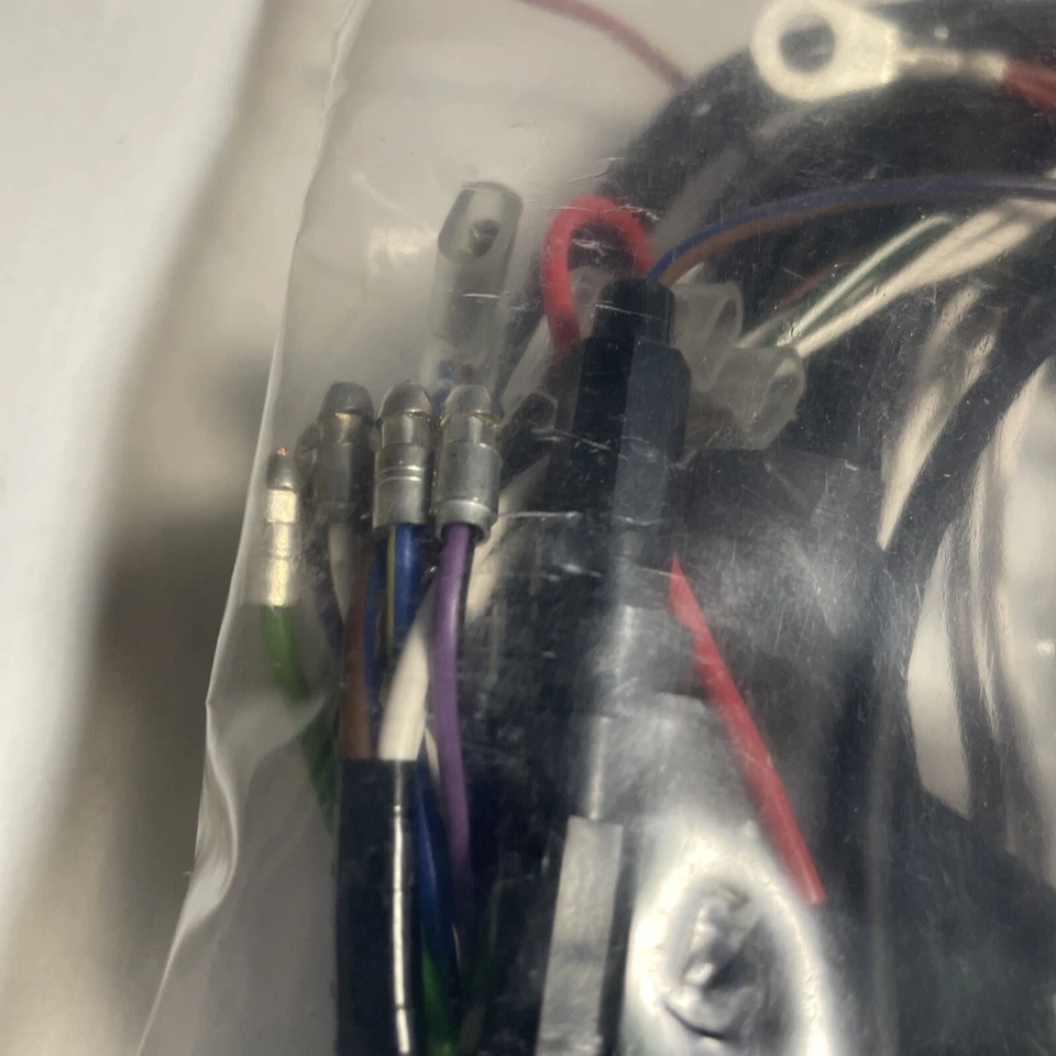 Chicote de fios Triumph 750 19-1962 PVC coberto TR7 T140 Bonneville Tiger Reino Unido - Imagem 2 de 4