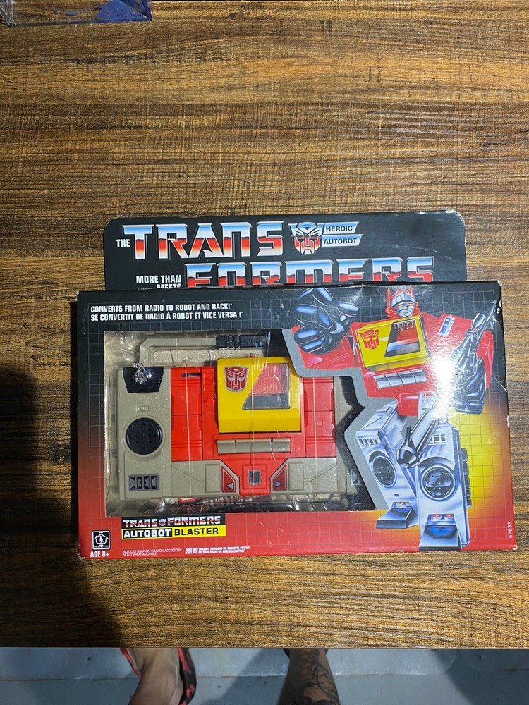 Hasbro Transformers G1 Autobot Blaster Action Figure