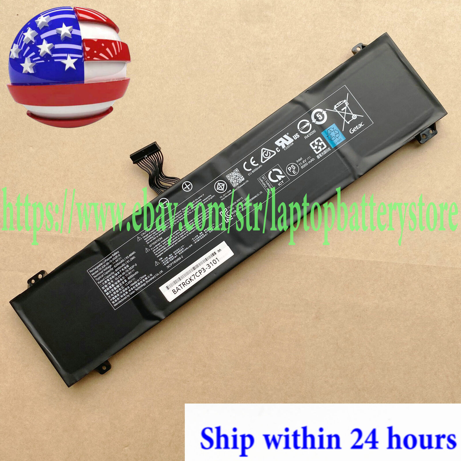 For Adata XPG Xenia 15 XMG Fusion 15 XFU15L19 Galleria GCR2070RGF-QC battery