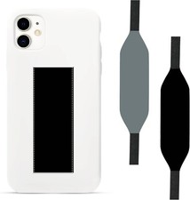 Universal Phone Grip Straps for Secure Handling Reversible