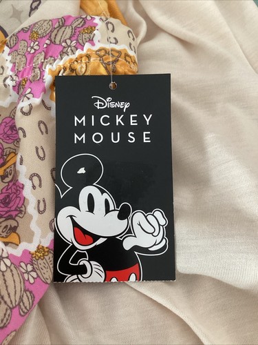 DISNEY MICKEY MOUSE SHORTY SET Tapioca Tank & Shorts Sz 2X* - 第 7/8 張圖片