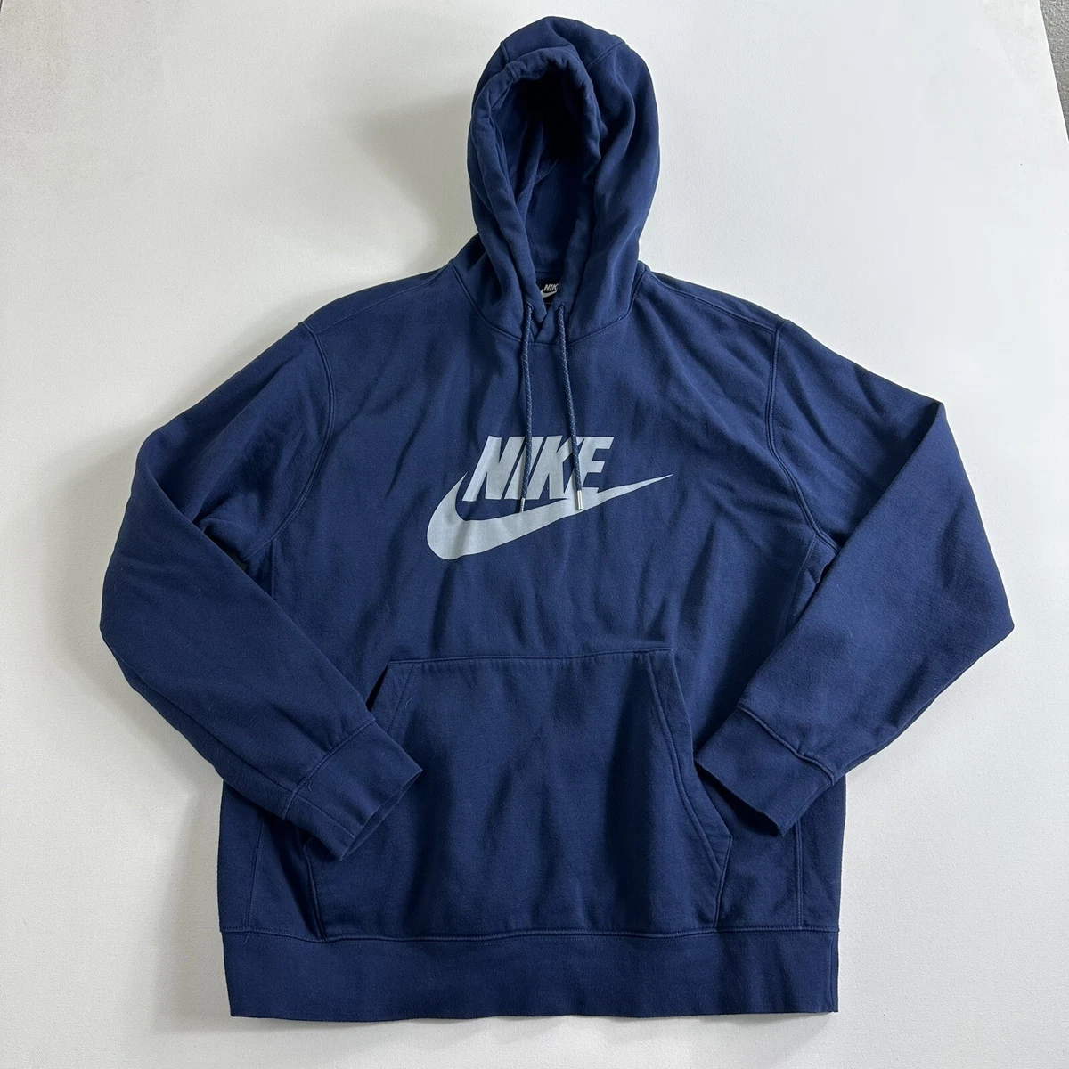 Vintage 2000s Nike Y2K Hoodie Sweatshirt Spellout Mens Size Large