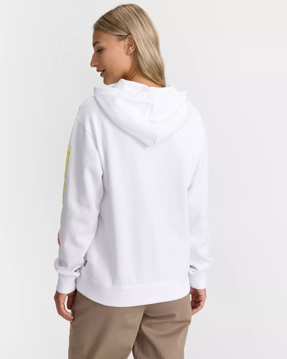 Vans hoodie best sale womens white