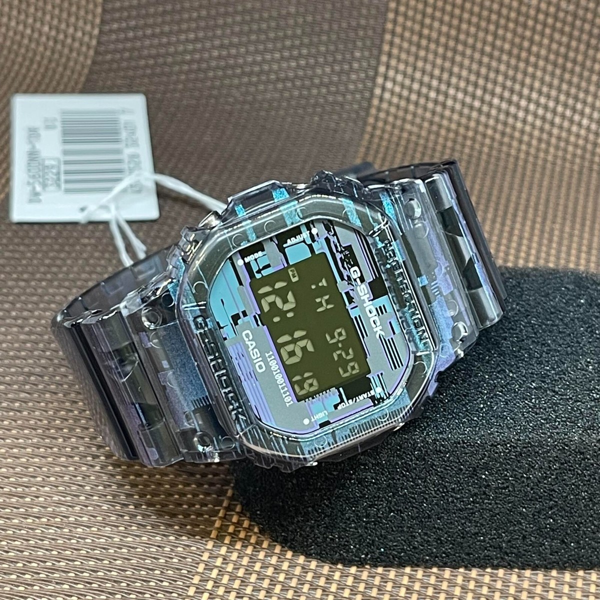 Casio G-Shock DW-5600NN-1D Digital Glitch Blazing Design