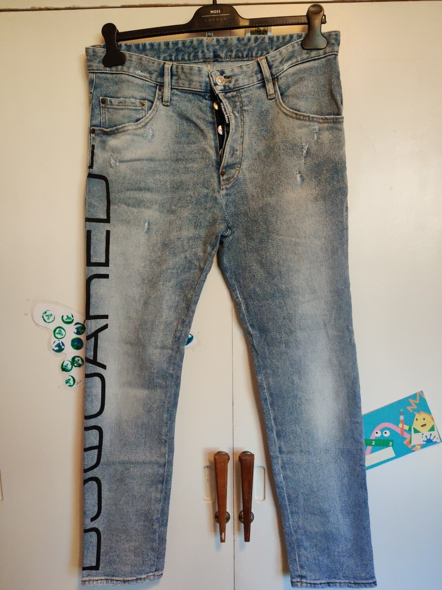 Mens Dsquared2 Denim Skater Jeans Size 48 Genuine S71LB0681 | eBay 