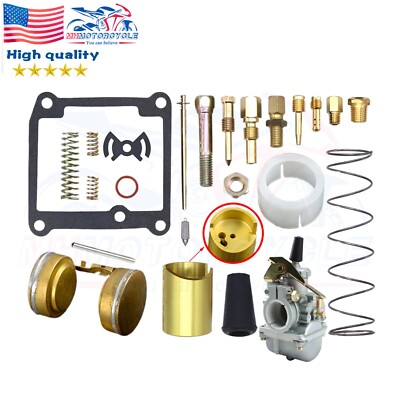 NEW FIT FOR Mikuni Carburettor Carb Diaphragm Repair Kit VM20 C/W Needle Lever