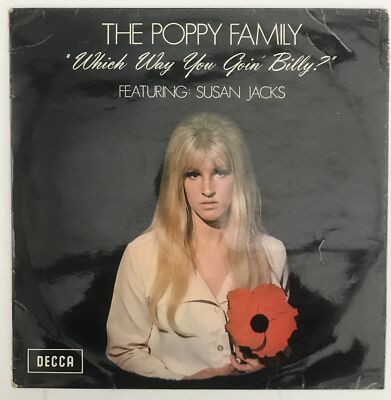 The Poppy Family Susan Jacks Terry Which Way You Goin' Billy? Mono UK LP