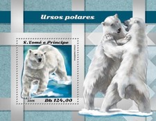 Polar Bear MNH Stamps 2018 S. Tome  Principe S/S
