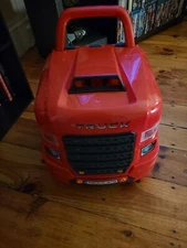 Qaba Kids Truck Engine Toy, Kids Mechanic Car Repair Set, Red Missing Wrench.