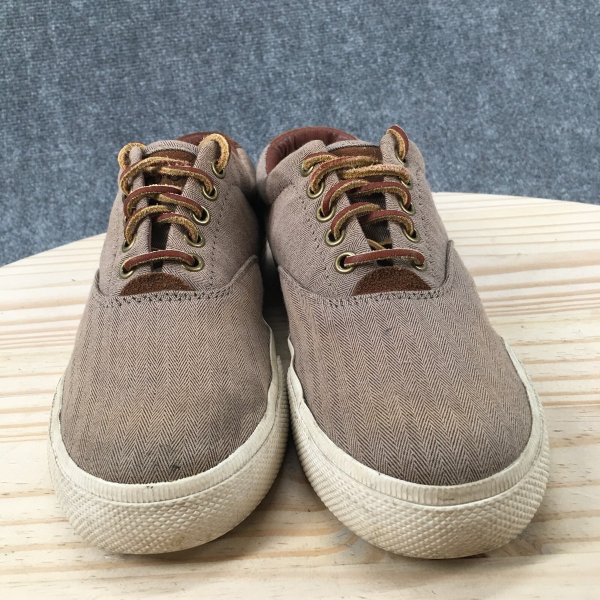 Polo Ralph Lauren Shoes Mens 7 D Vaughn Casual Low Sneakers 