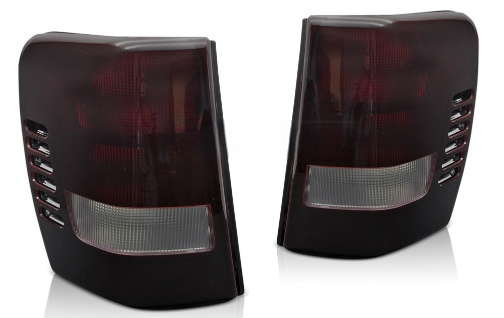 Coques feux arriere Jeep Grand Cherokee 99-05 rouge sombre rechange reference 41272554