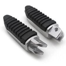 CNC Aluminum Universal Motorcycle Folding Foot Pegs Footrest Racing Pedal Step