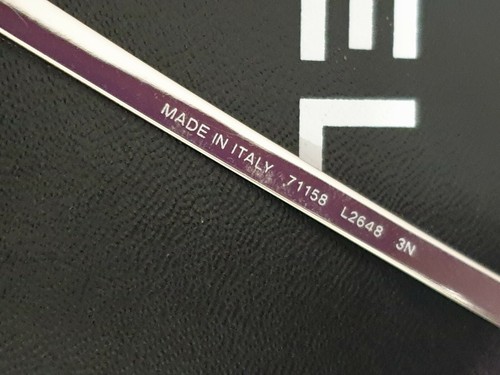 Authentische Chanel Sonnenbrille silberfarben Metallschild Runway 71158 - Bild 8 von 12