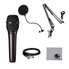 Audio-Technica AT2010 with StreamEye Boomarm and accessories