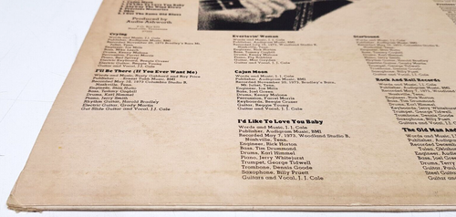 J.J. Cale "Okie" 1975 Aust Press Excellent Vinyl LP - Picture 7 of 10