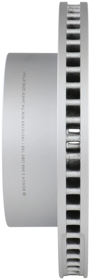 Rotor de freno de disco delantero Bosch QuietCast para Dodge Ram 3500 2003-2008 Foto 4 de 4