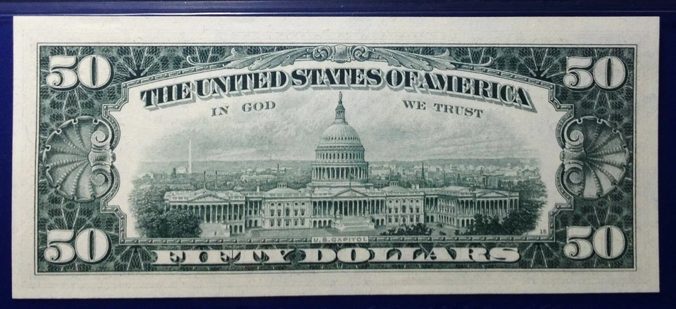 1969A $50 Federal Reserve Note Fr-2115-C Philadelphia PMG66 Gem EPQ - Image 4 of 4