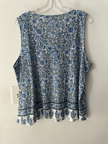 New Woman Lucky Brand Blouse Size XL Sleeves - Picture 2 of 4