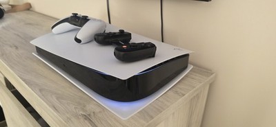 Sony PlayStation 5 White Console 825GB SSD with Controller, Cables And Backbone