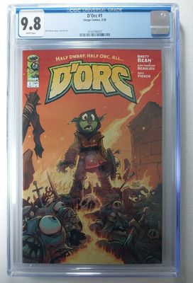 D orc #1 CGC 9.8 Cover A Brett Bean First Print 1st App Image Comics 2026