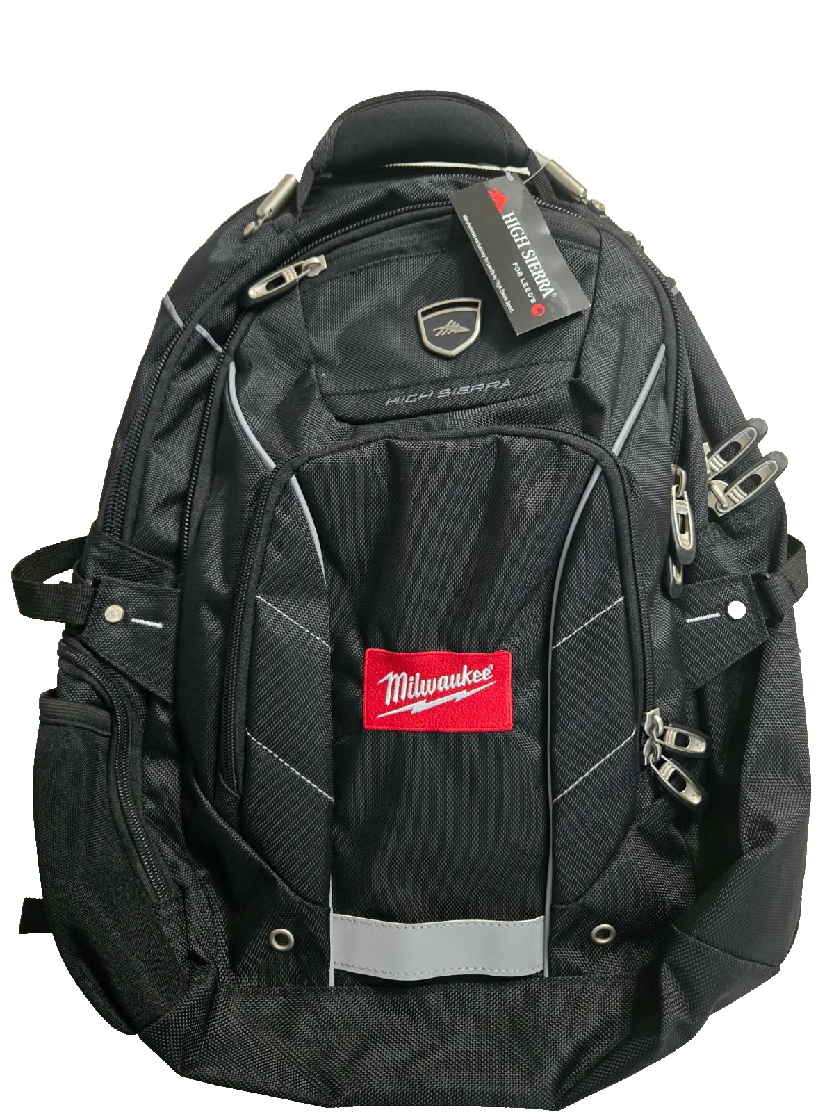 High Sierra Milwaukee - Business Laptop Backpack, Black Checkpoint Fly-By TSA
