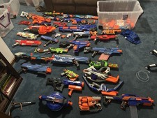 Nerf guns and darts