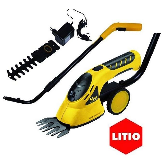 Kit Vigor VTL-36 3.6V: Tagliabordi e Tagliasiepi Batteria al Litio