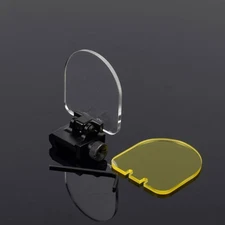 2 Shield Lens Protector Airsoft Sight Cover For Picatinny Rail Mount For Scopes