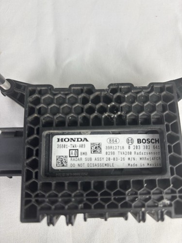 2018-2021 Honda Accord Adaptive Cruise Control Radar Sensor OEM 36801-TWA-A09 - Picture 2 of 5
