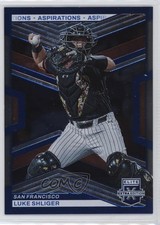 2023 Panini Elite Extra Edition Blue Aspirations 78/349 Luke Shliger #102 10k8