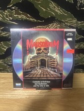 Mausoleum Laserdisc Marjoe Gortner Horror RARE HORROR MESSAGE 4 TESING 