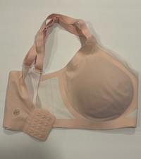 Honeylove Womens Crossover Wire Free Blush Bra Size 1X